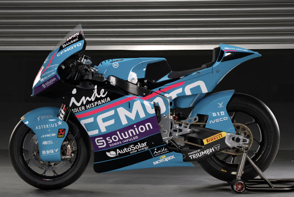 Jake Dixon 2024 Moto2 bike. Credit - MotoGP Authentics