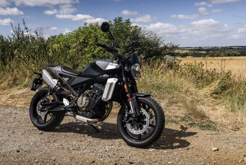 A 2024 Husqvarna Svartpilen 801 in the UK