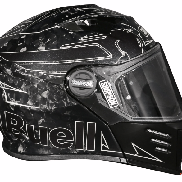 New Buell x Simpson motorcycle helmet. Credit - Simpson 