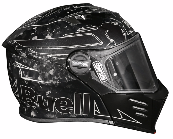 New Buell x Simpson motorcycle helmet. Credit - Simpson