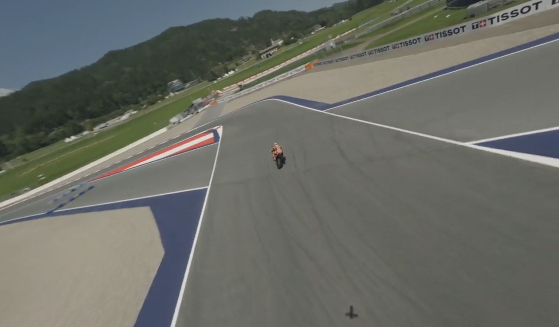 The drone has a top speed of over 200mph