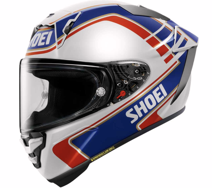 Wayne Gardner Shoei X-SPR Pro helmet. Photo Credit - Shoei