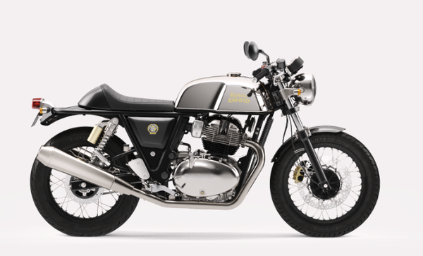 RE Continental GT 650 in a Mr Clean colourway. Photo credit - Royal Enfield