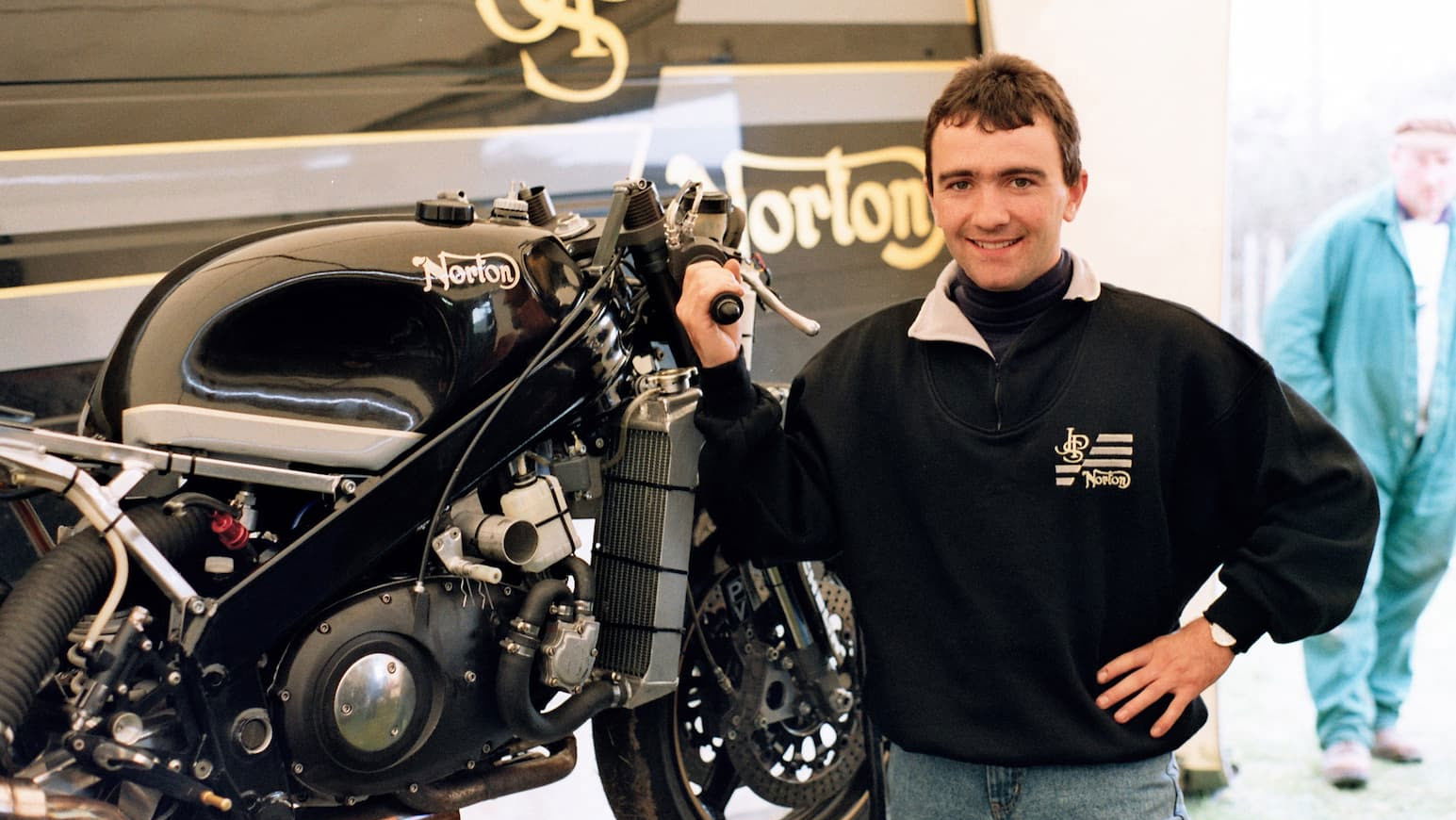 Norton Motorcycle and Robert Dunlop