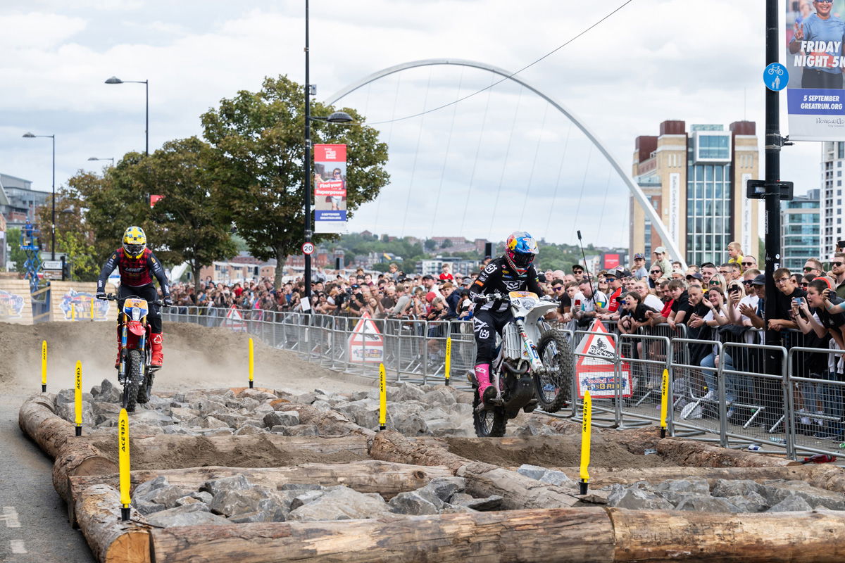 Billy Bolt in action against Eddie Karlsson. Photo credit - Patrik Lundin/Red Bull Content Pool