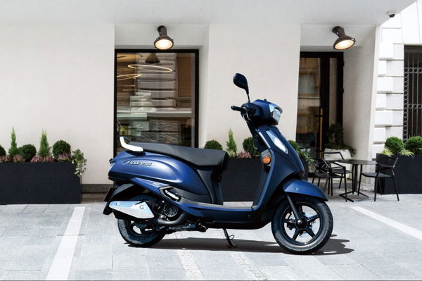 New Suzuki Address 125 scooter.