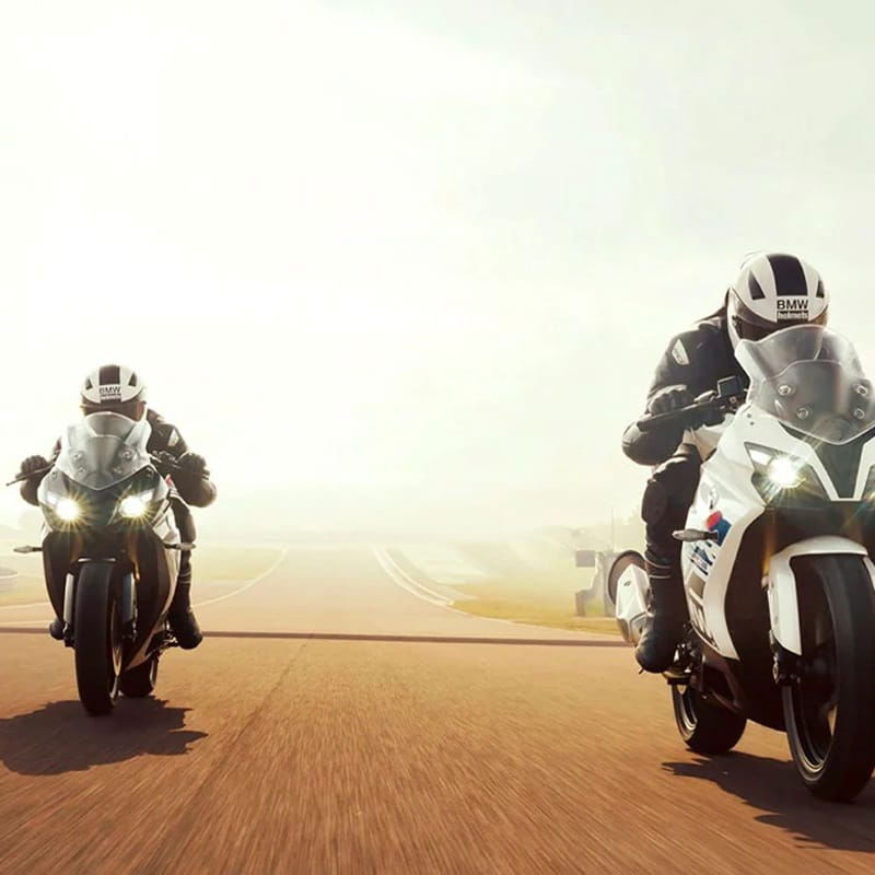 BMW G310 RR bikes. Photo credit - BMW Motorrad India