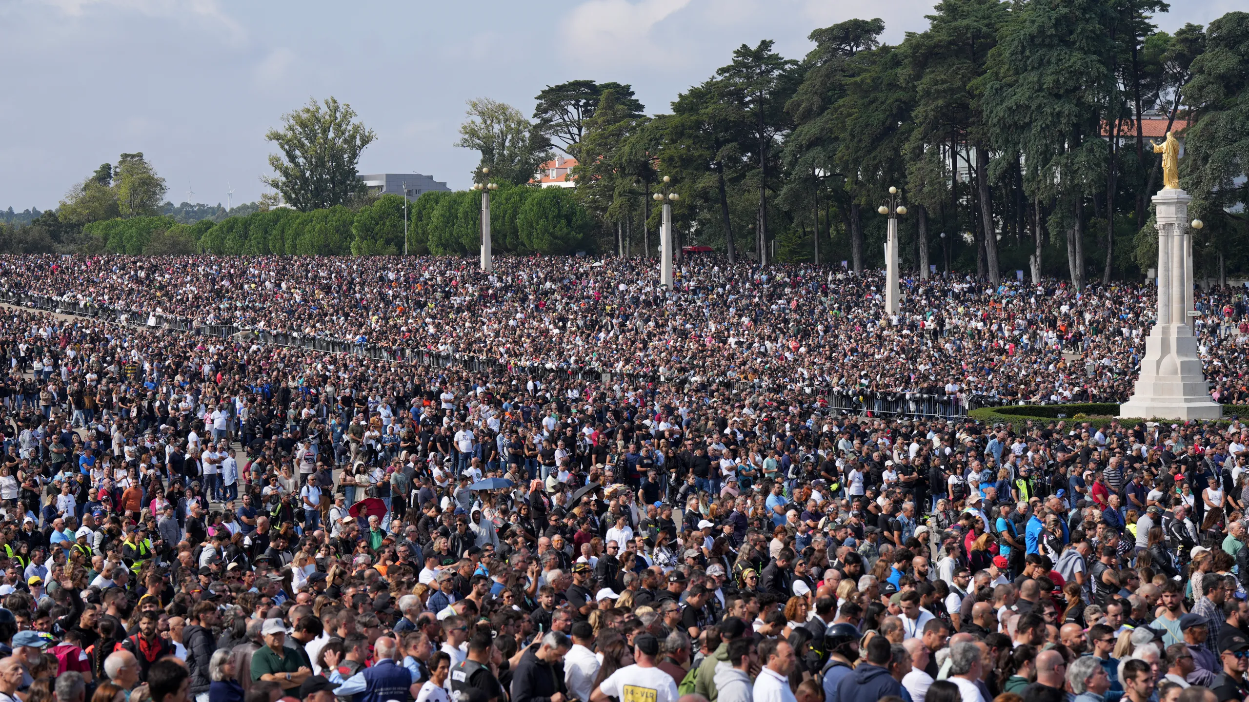Some 180,000 people attended the event