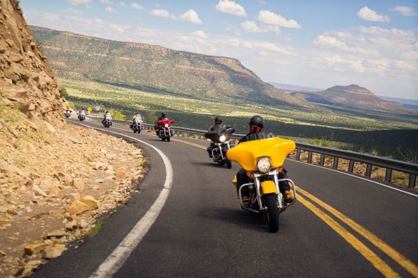 An Eagle Rider Route 66 tour