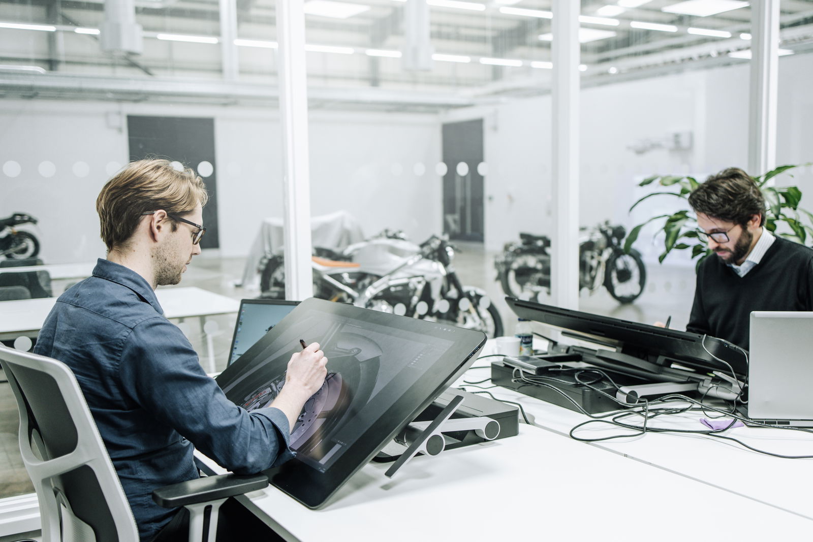 Inside the new Norton factory in Solihull
