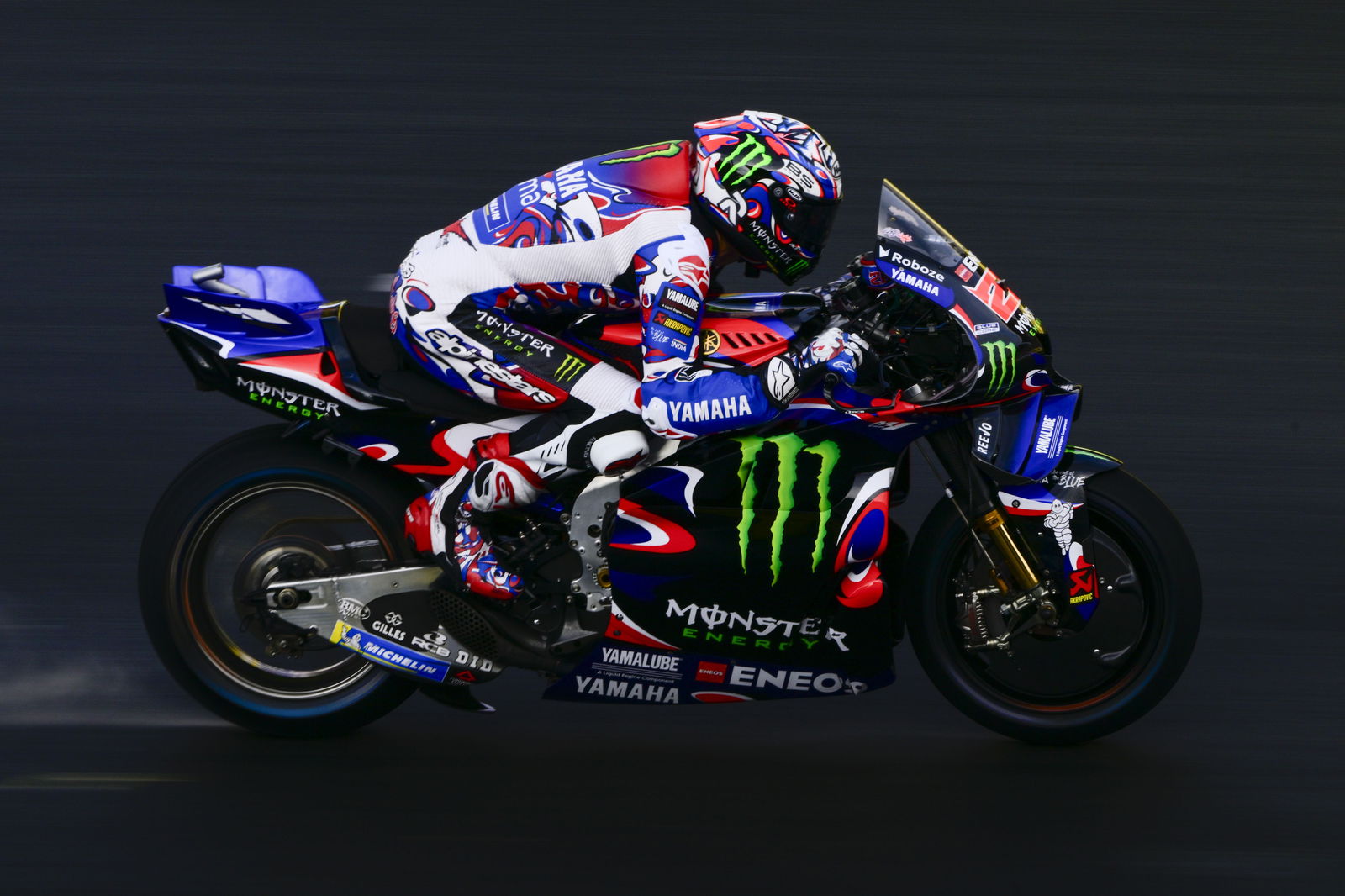 The M1 paint job that inspired the special edition MT-07