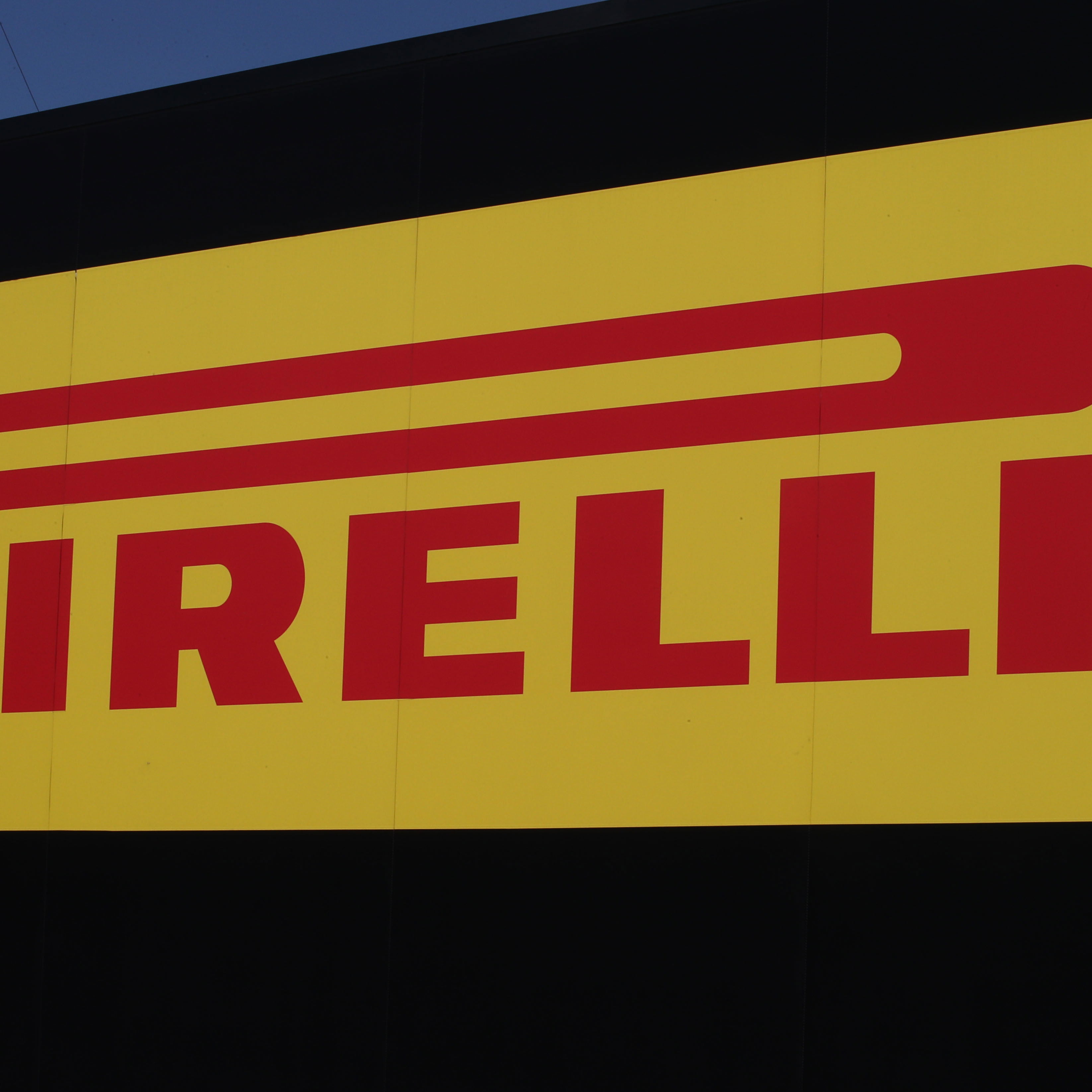 Pirelli logo. Photo credit - Gold and Goose