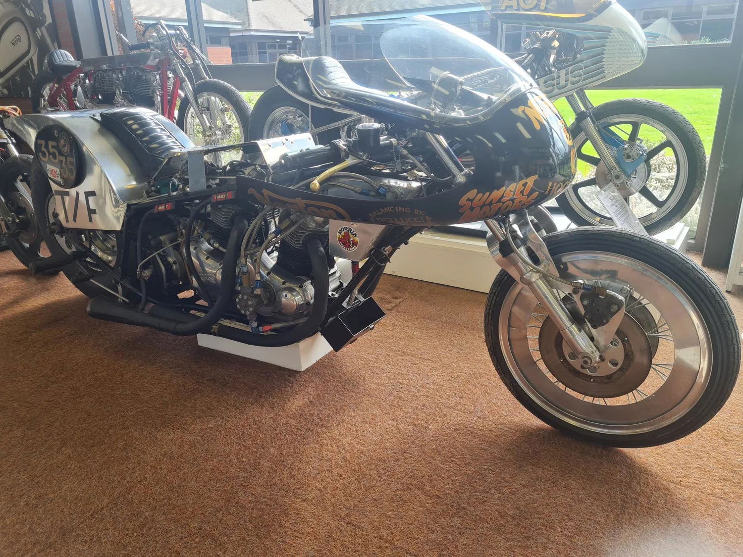 A drag bike