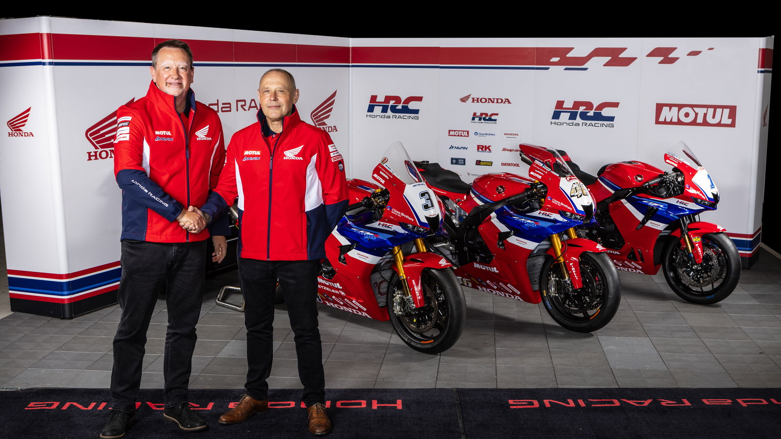 Neil Fletcher alongside Havier Beltran