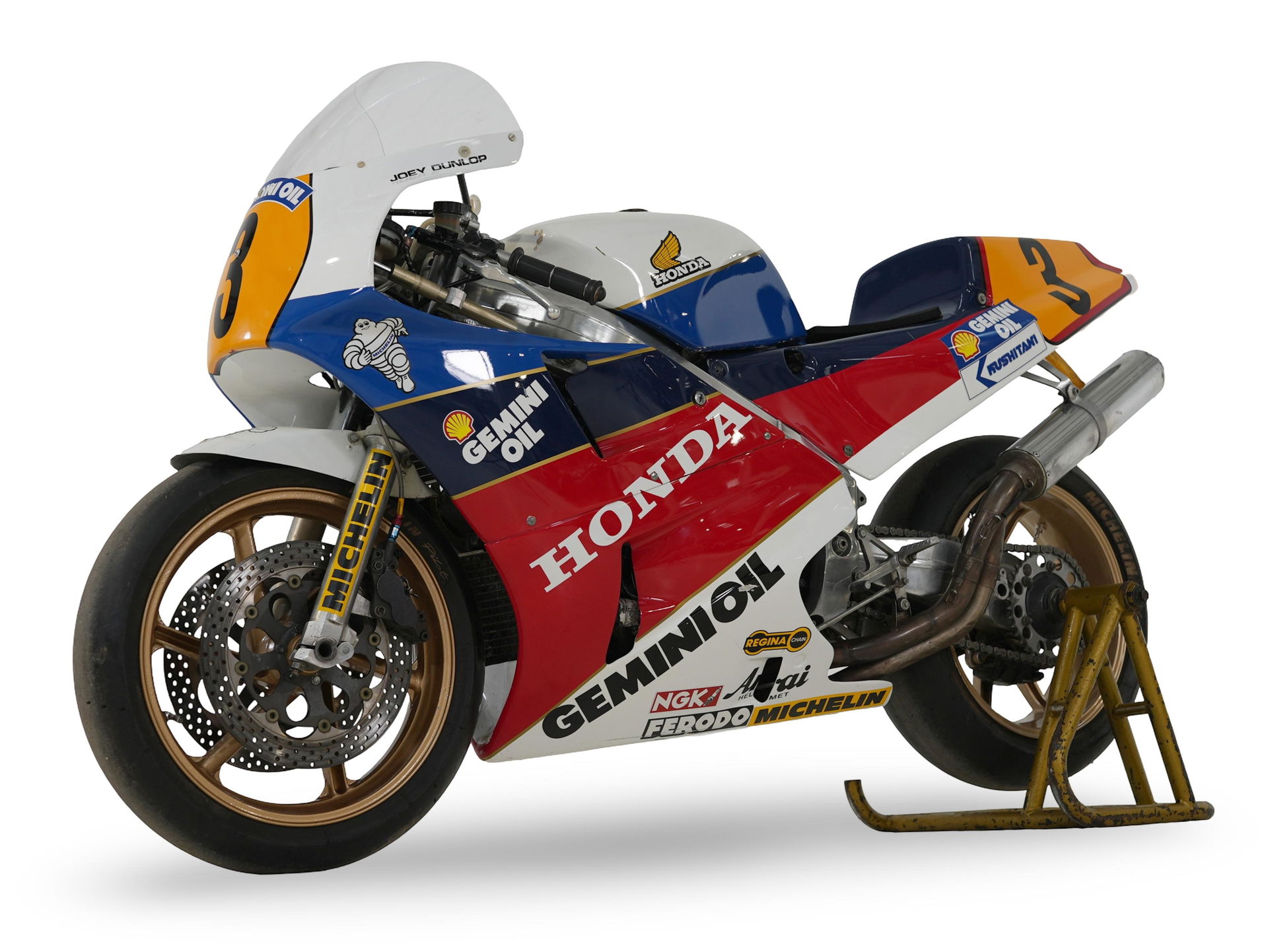 1988. Joey Dunlop Honda VFR750R RC30 경주 자전거