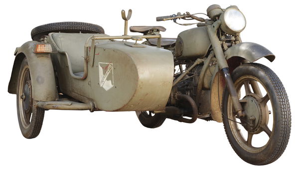 The Ural sidecar used in The Last Crusade