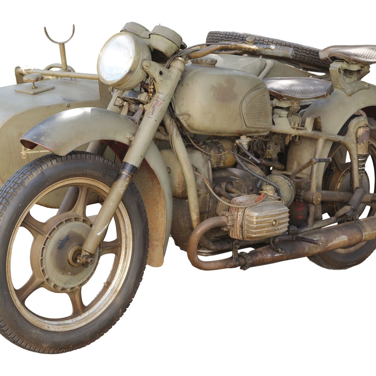 The Ural sidecar that was used in Indiana Jones The Last Crusade