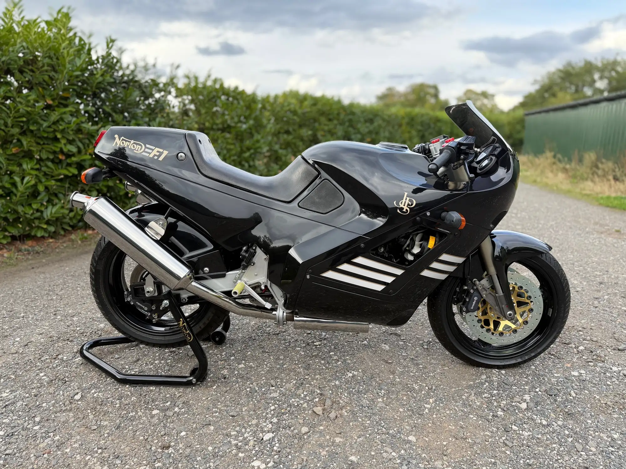 1990 Norton F1 Rotary motorcycle. Photo credit - Iconic Auctioneers