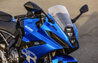 The front headlight and fairing of Suzuki GSX-8R
