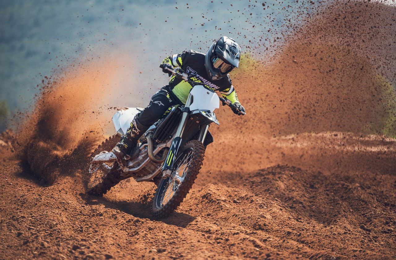 The new Triumph TR 450-X