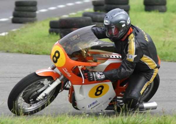 Classic Hansen Honda CR450 bike