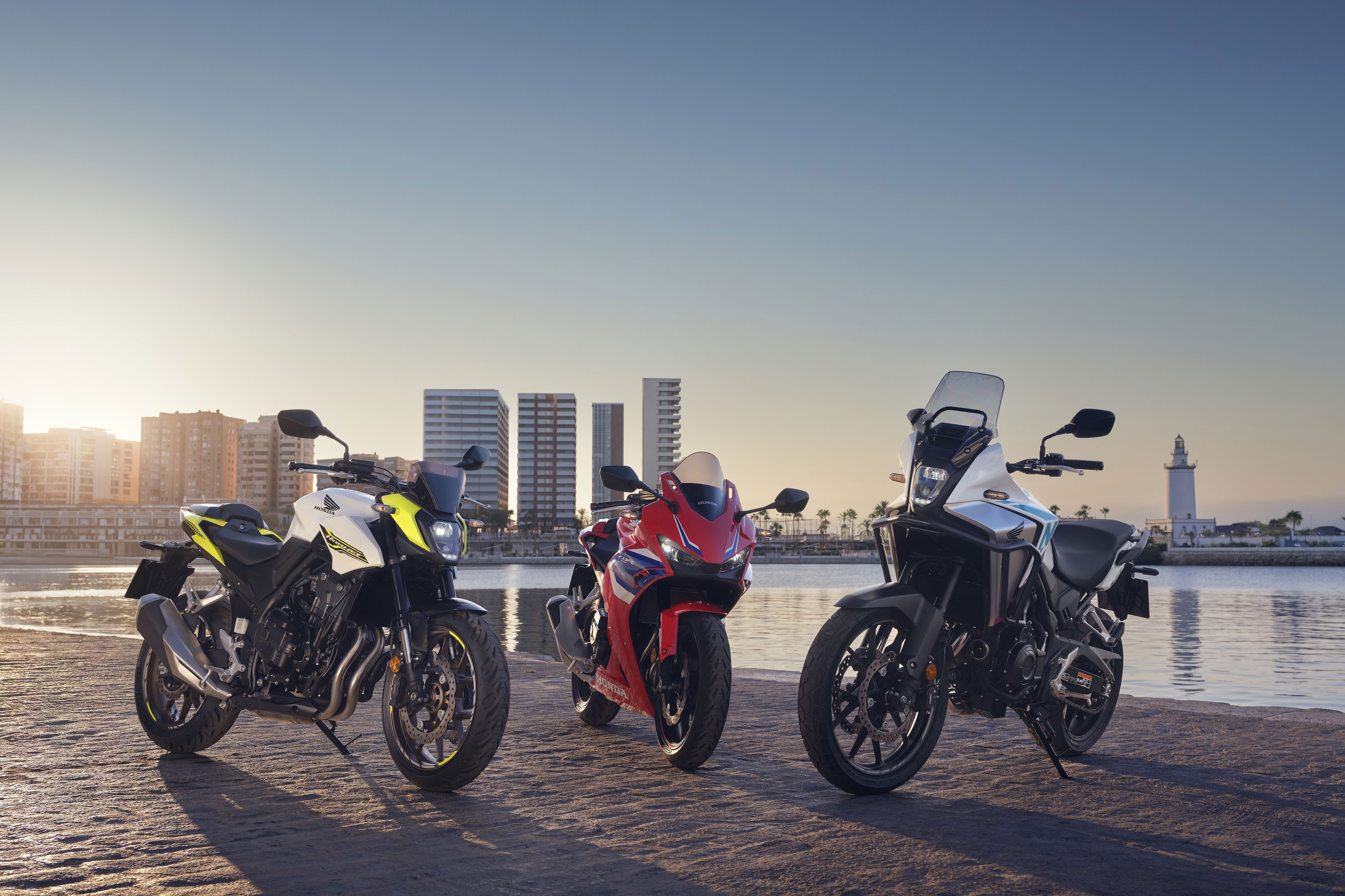 2026 Honda CB500 Hornet, CBR500R, and NX500