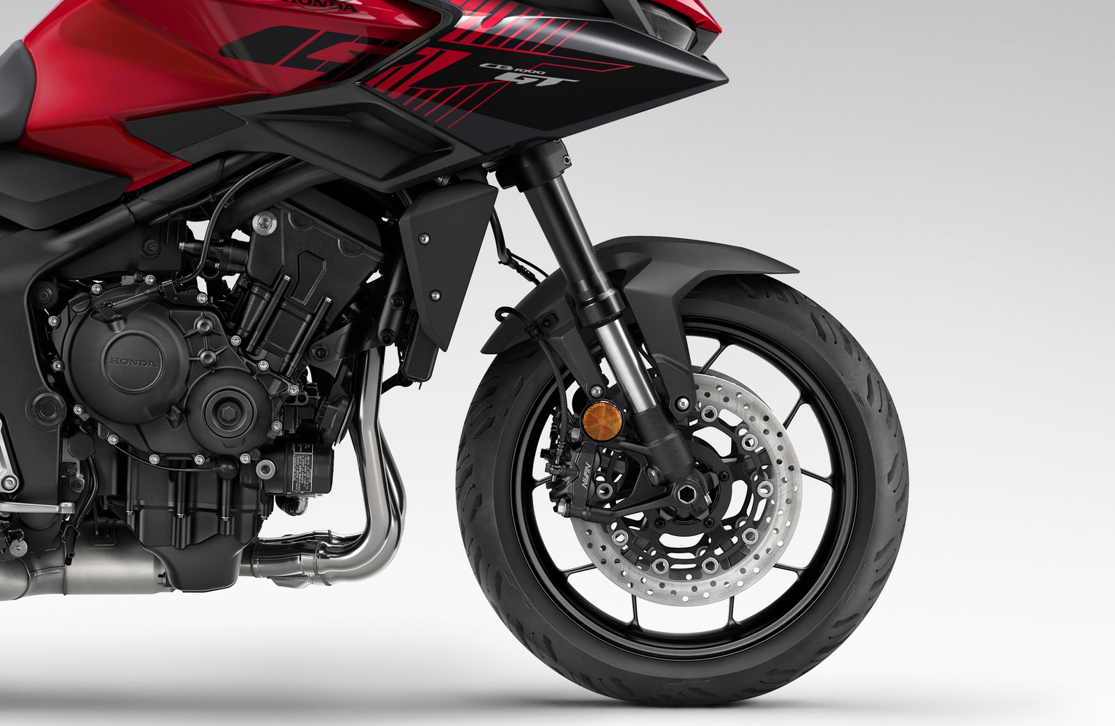 The brakes of the CB1000GT