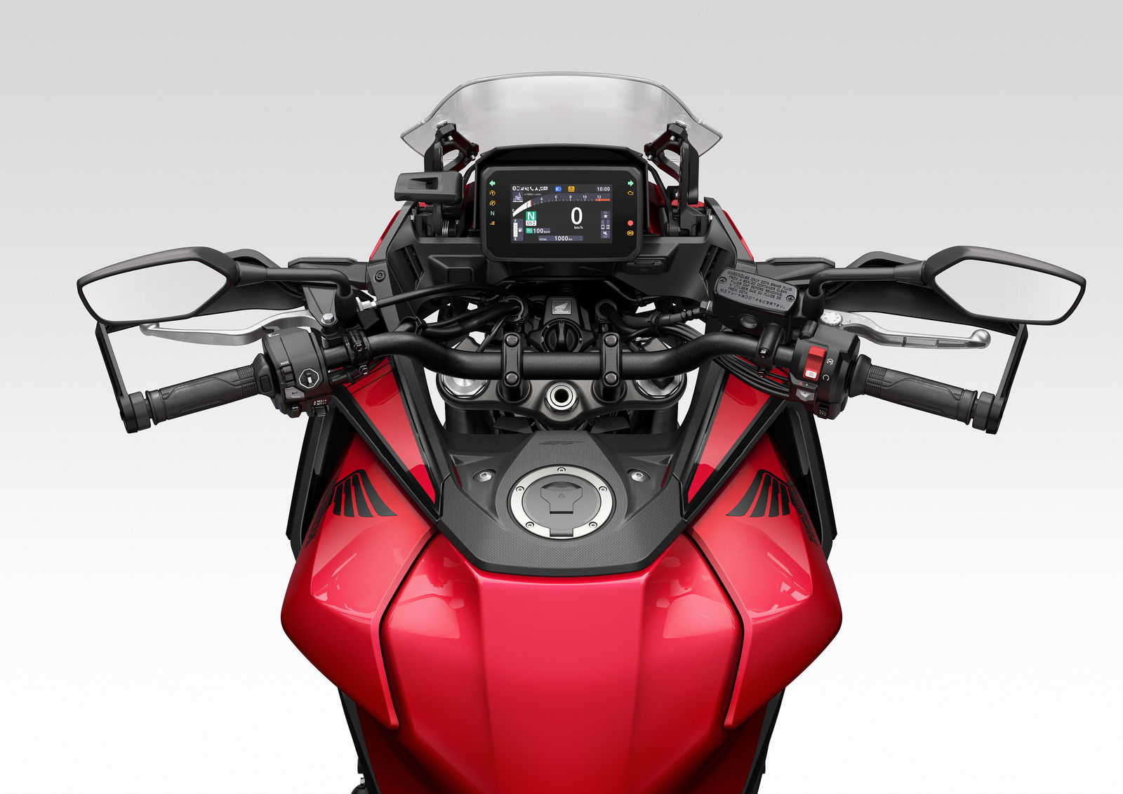 The cockpit of the 2026 Honda CB1000GT