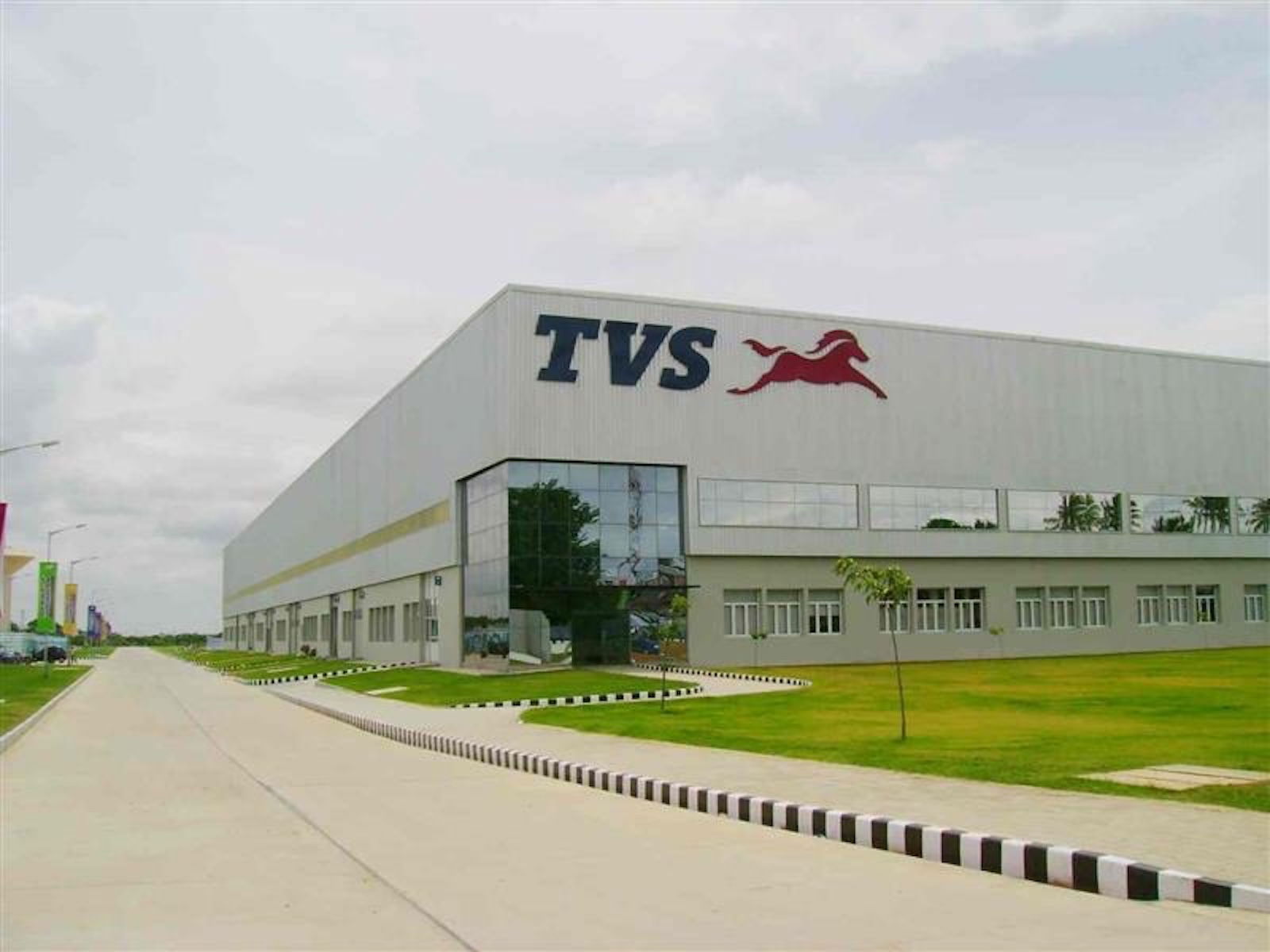 The TVS factory at Hosur, India