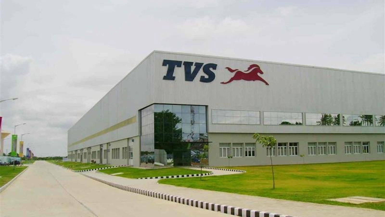 The TVS factory at Hosur, India