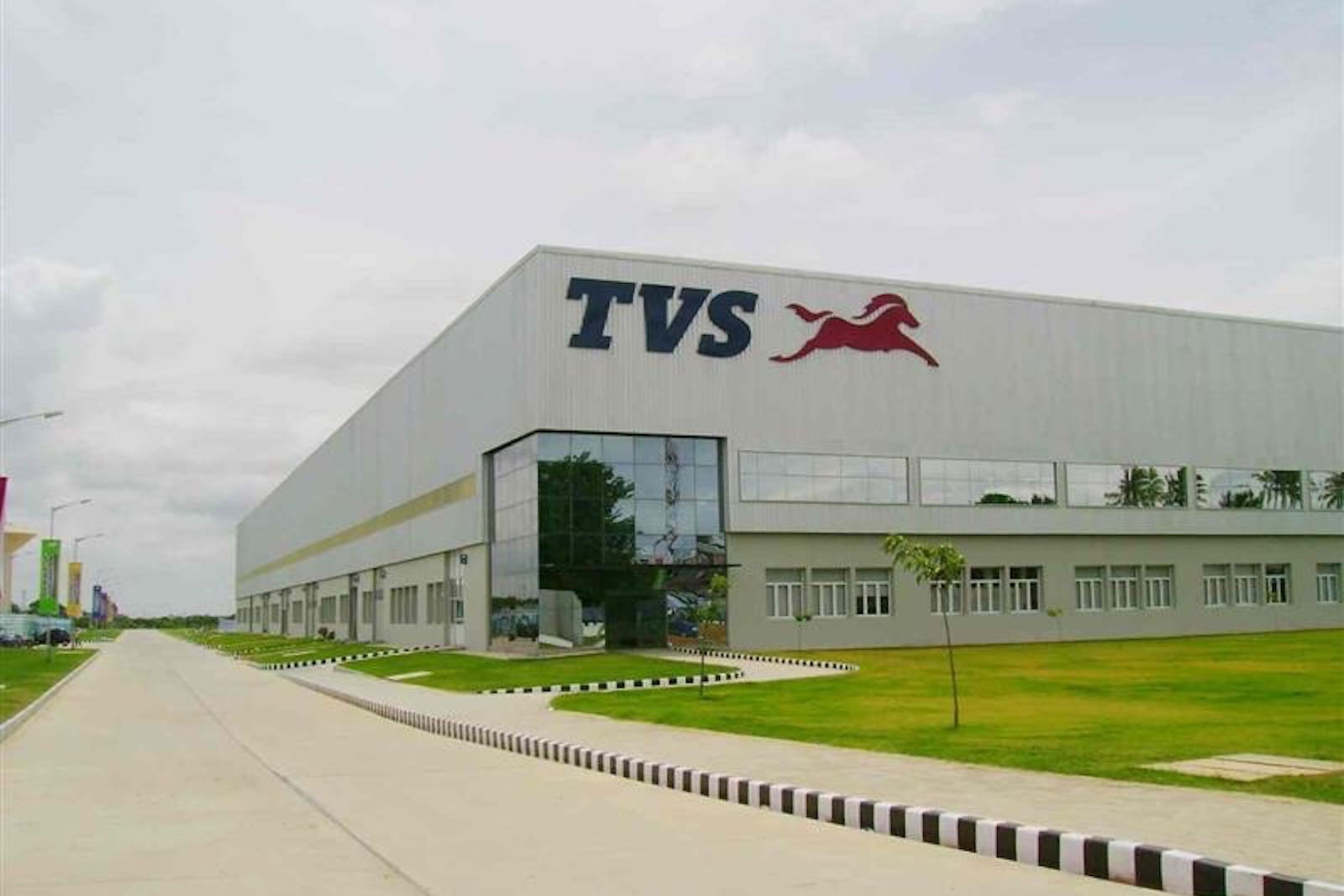 The TVS factory at Hosur, India