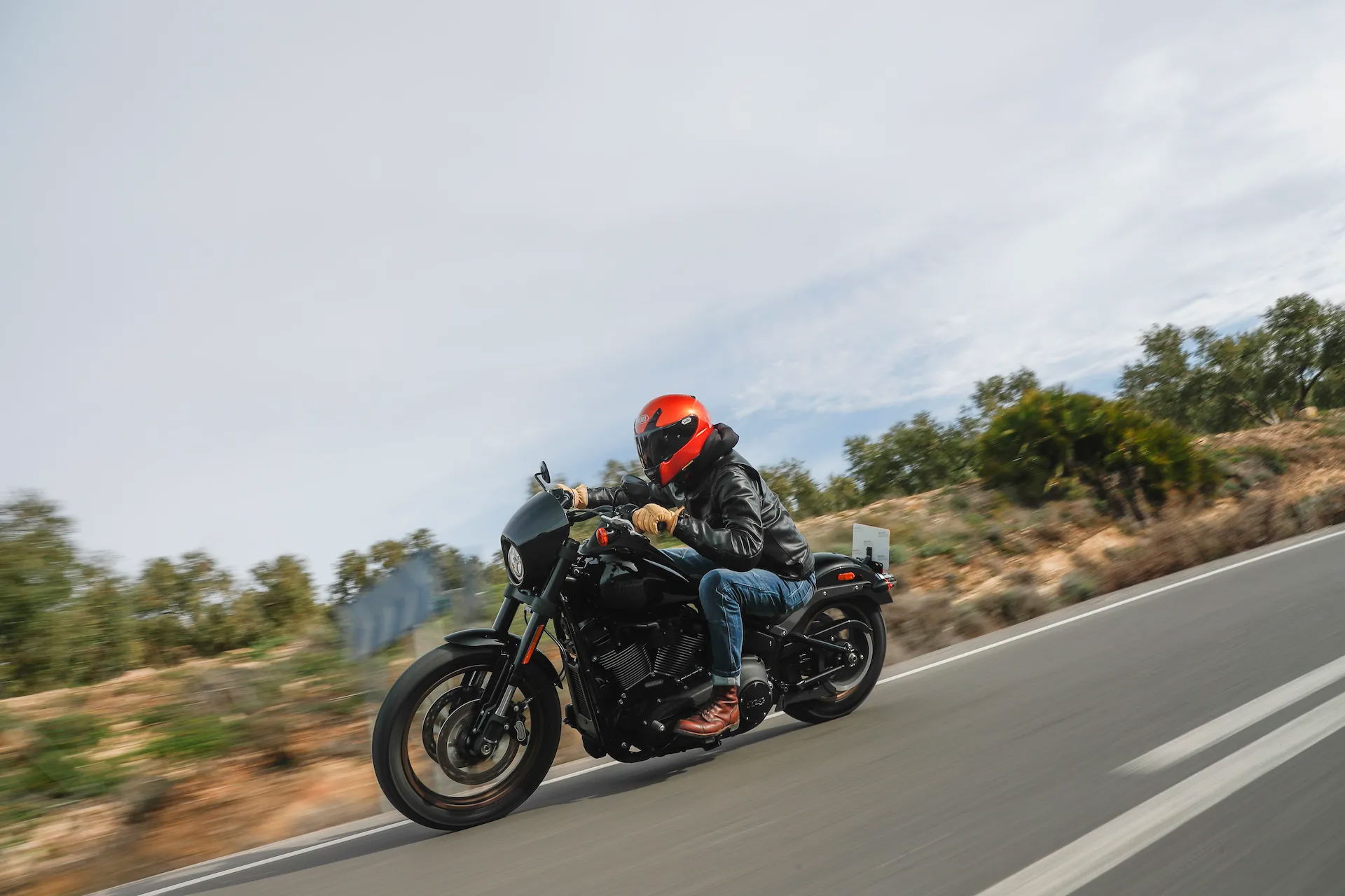 The author on a 2020 Harley-Davidson Low Rider S