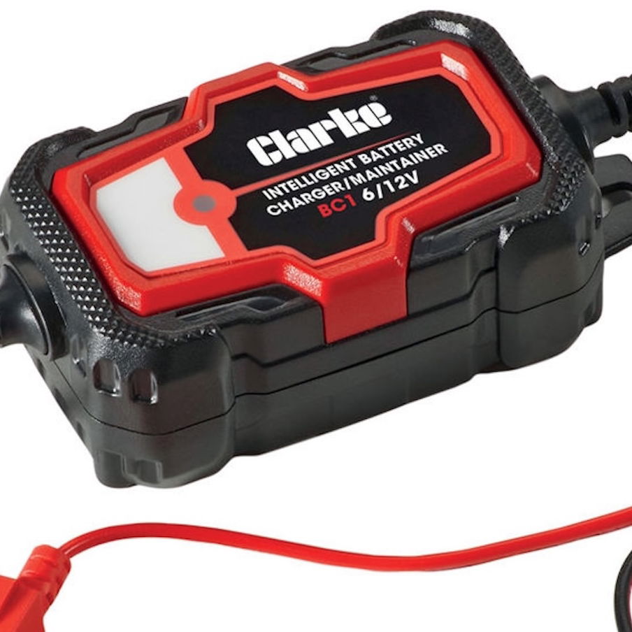 Clarke BC1 6/12V Intelligent 1A Battery Charger