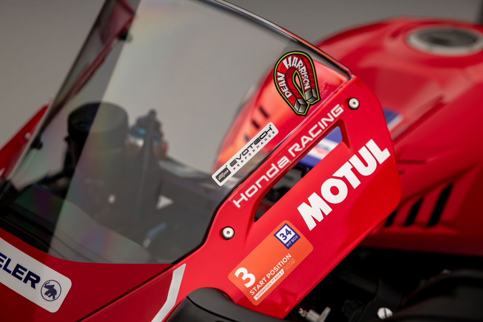 The fairing decals