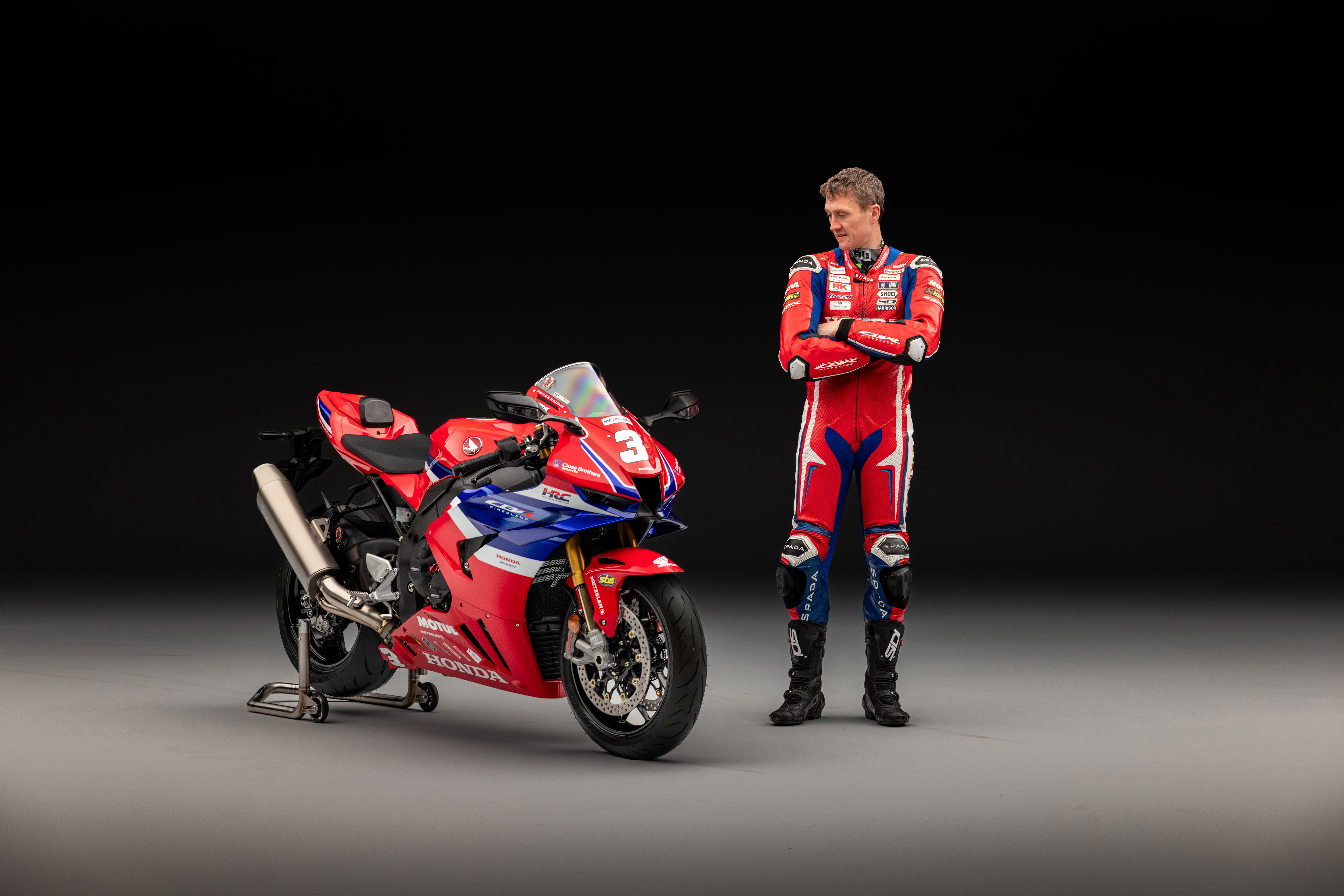 The Dean Harrison TT replica Honda Fireblade
