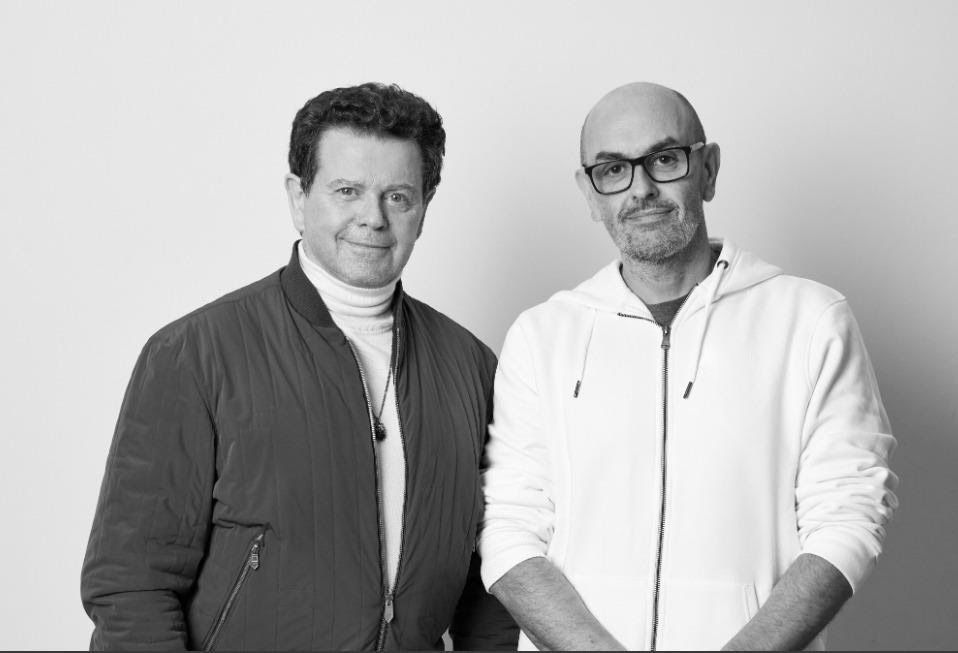 Gerry McGovern (L) and Simon Skinner (R)