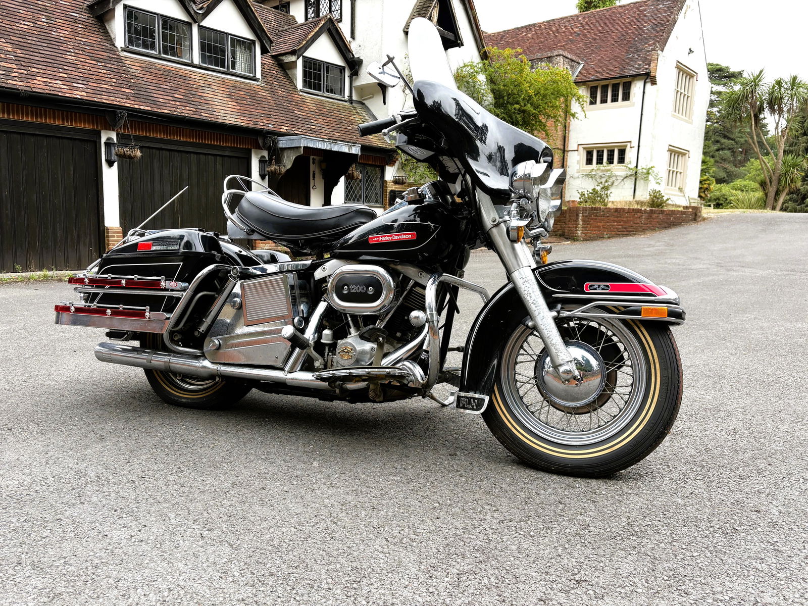 The Electra Glide 1200 was the top of the range when built