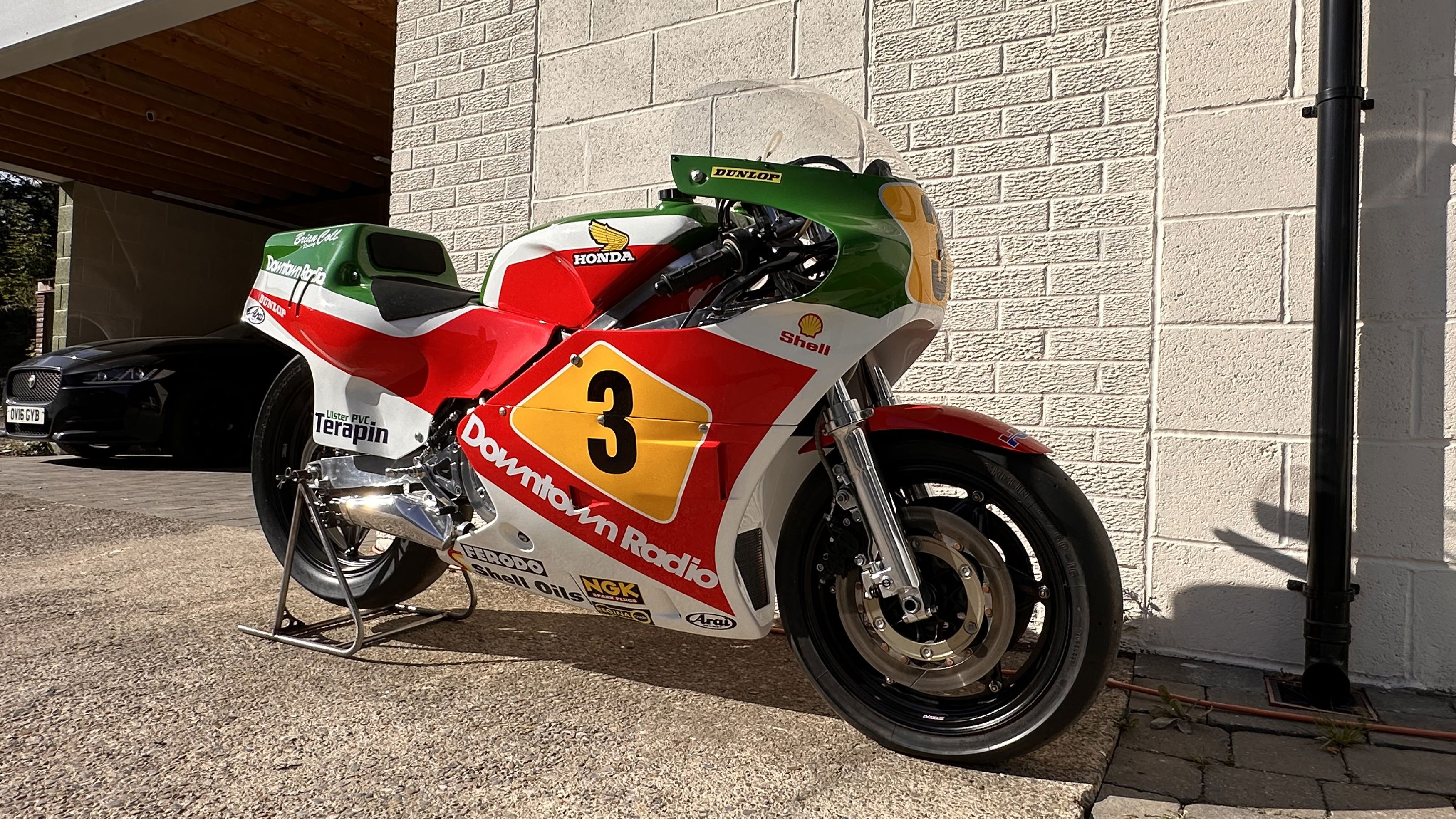 A 1985 Gonda RS500 GP two-stroke