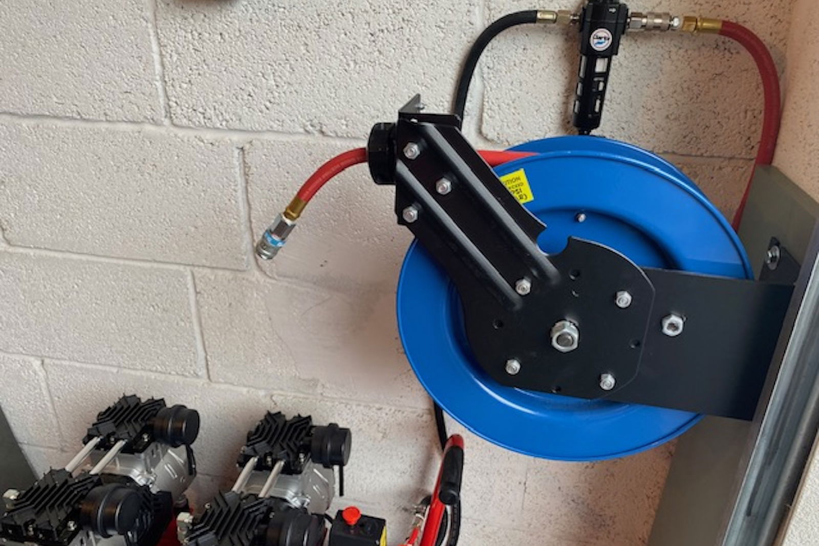 Clarke CAR8MC 8m Retractable Air Hose Reel