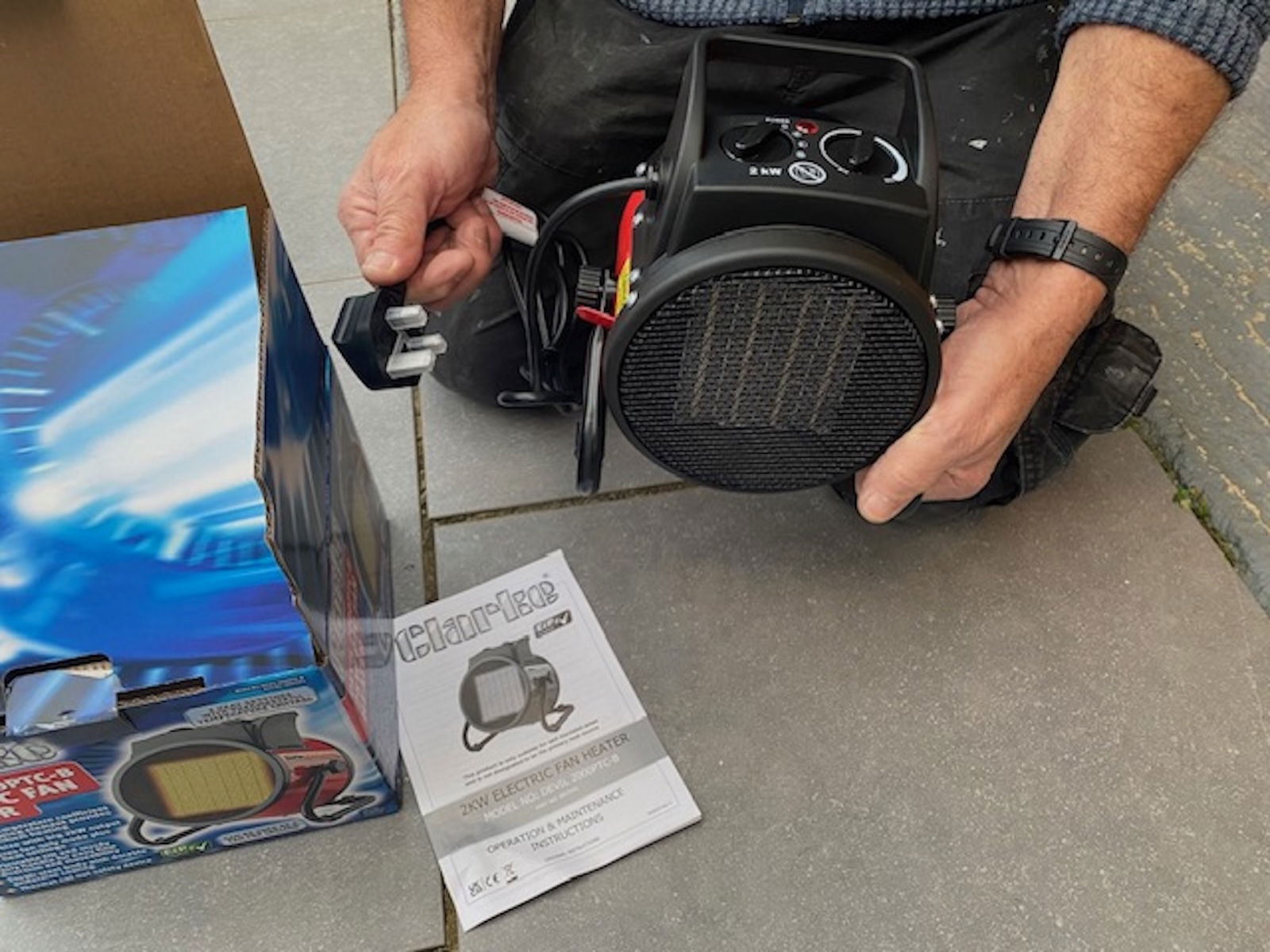 Clarke Devil 2000PTC-B space heater review