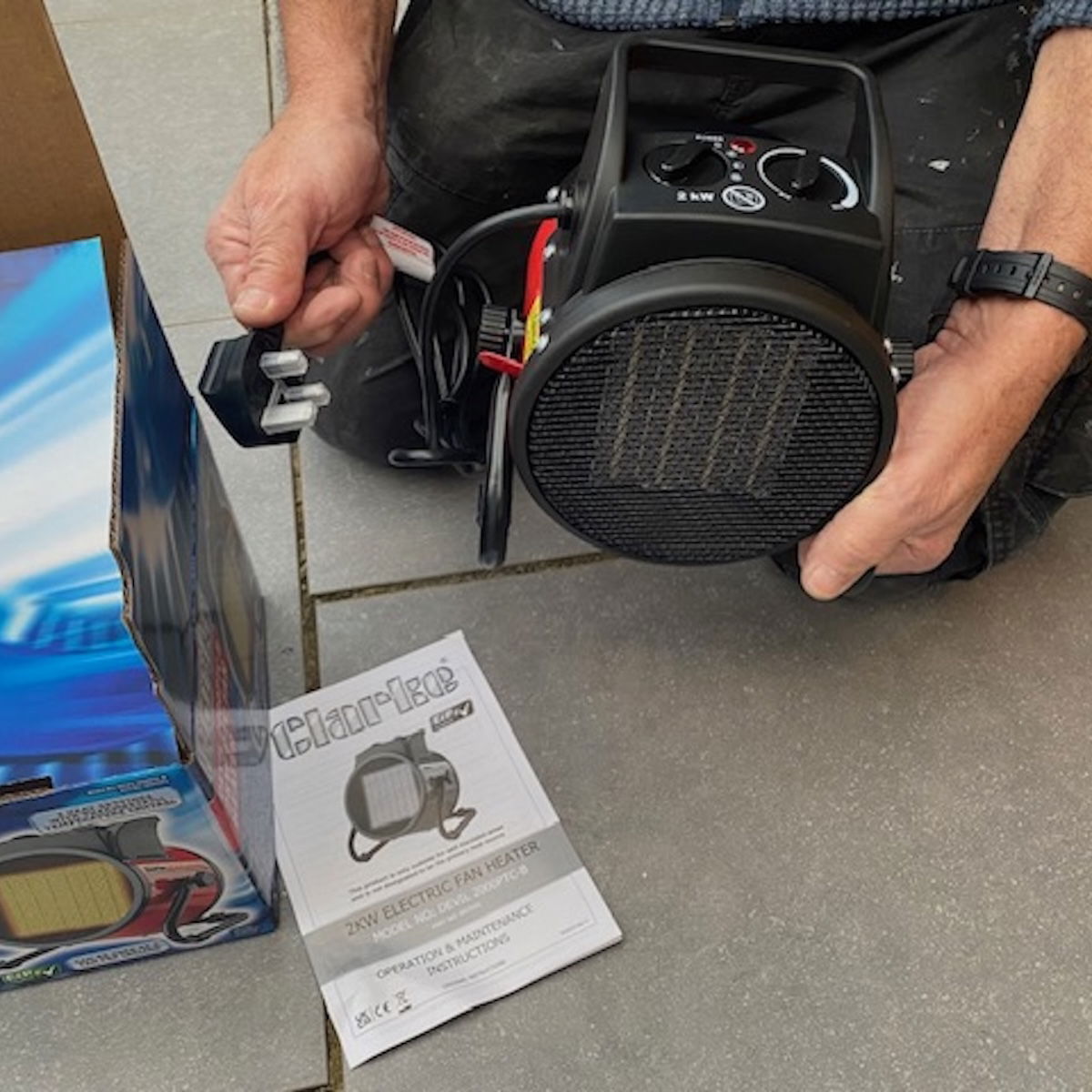 Clarke Devil 2000PTC-B space heater review