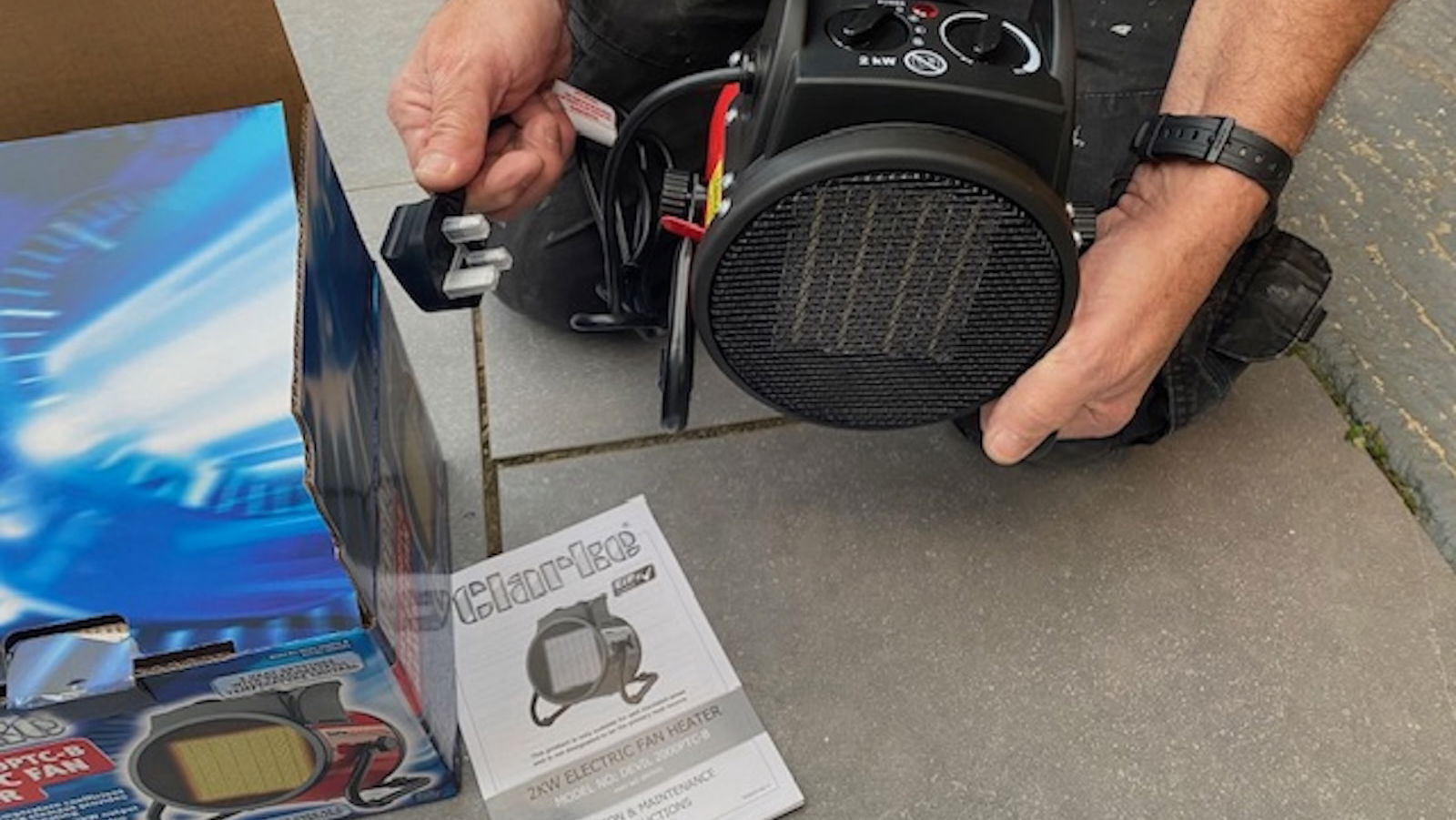 Clarke Devil 2000PTC-B space heater review