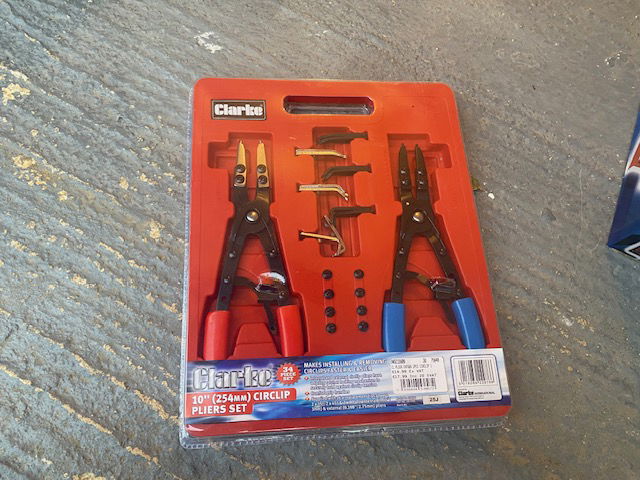 The Clarke CHT686 10" (254mm) circlip plier review