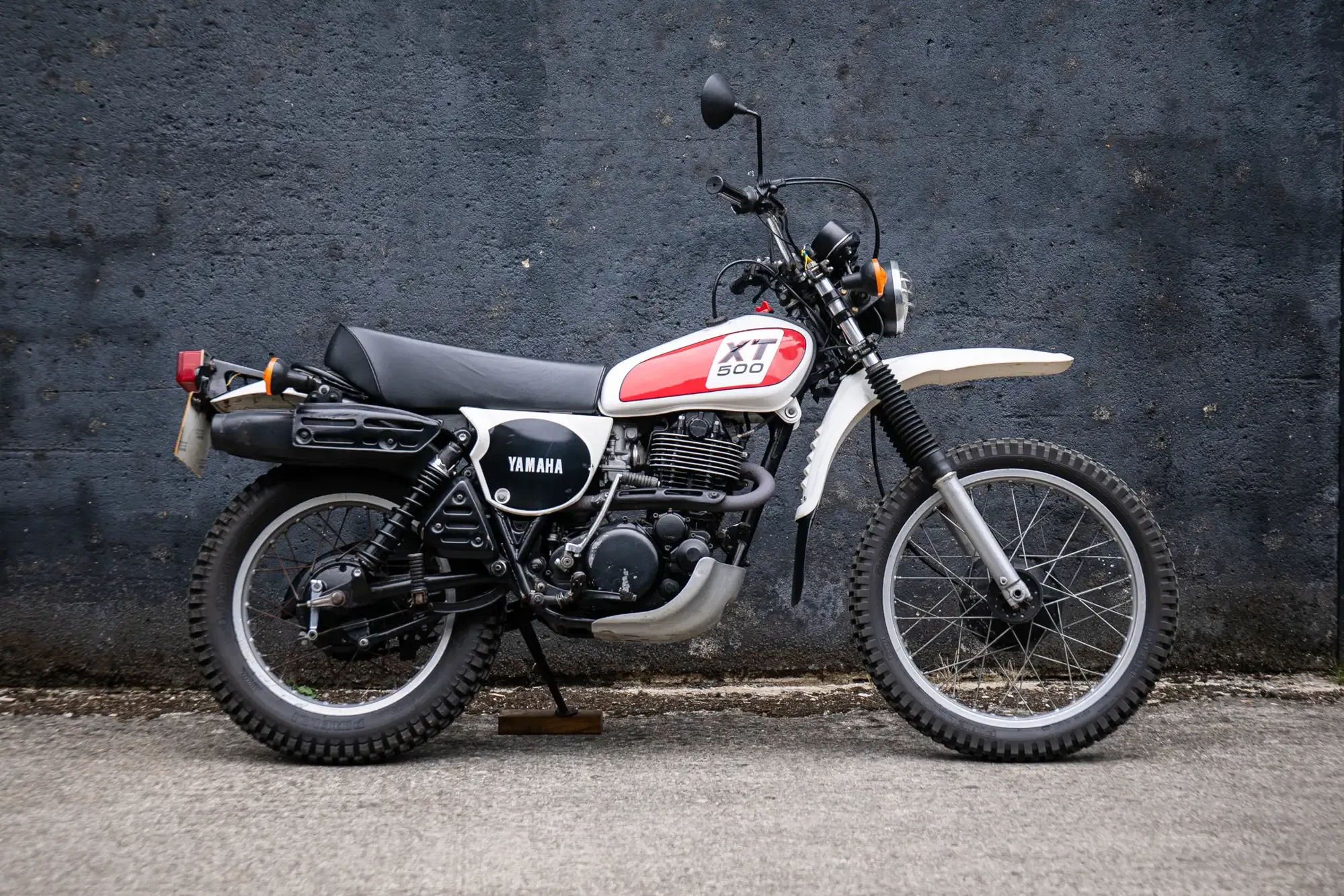 Yamaha XT500 Harry Metcalfe bike