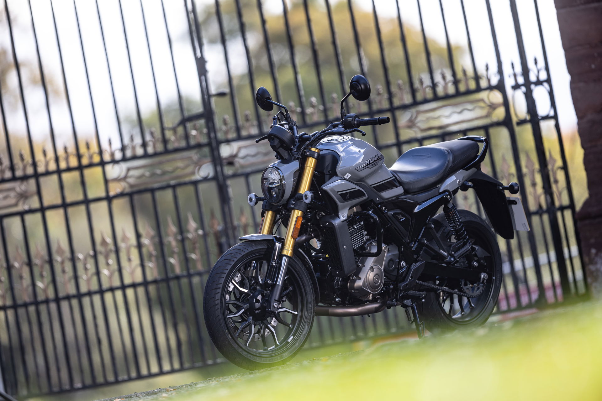 The Hunk 440 outside Oulton Park