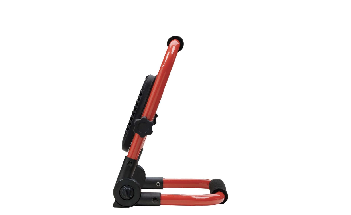 The stand can be adjusted in angle and used as a hook