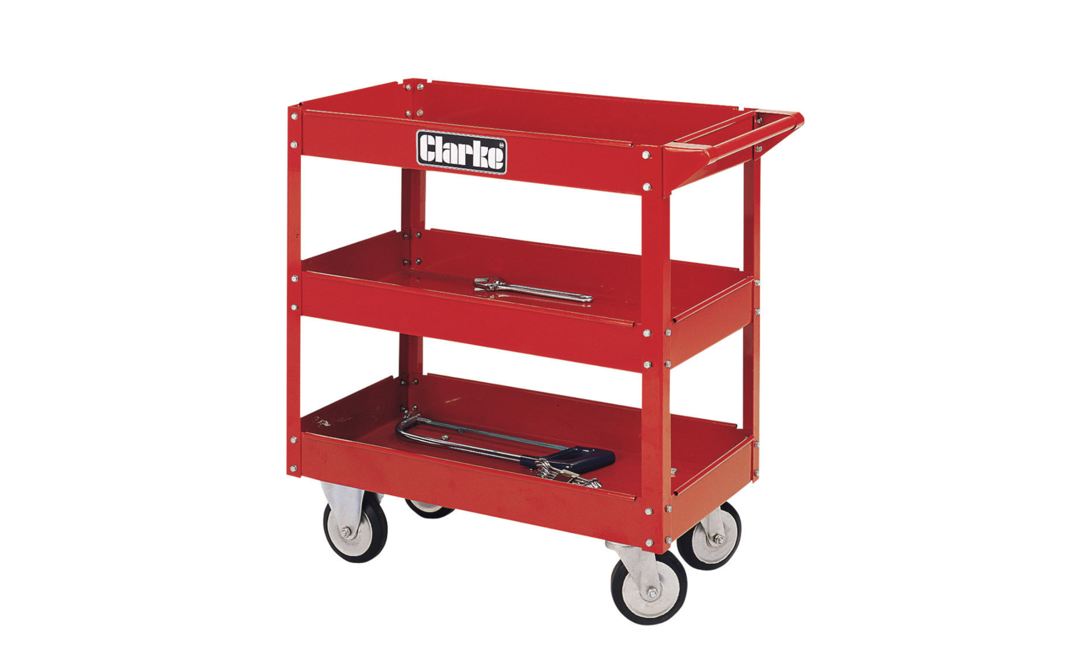 Clarke CTT5 3-Tier Service Trolley