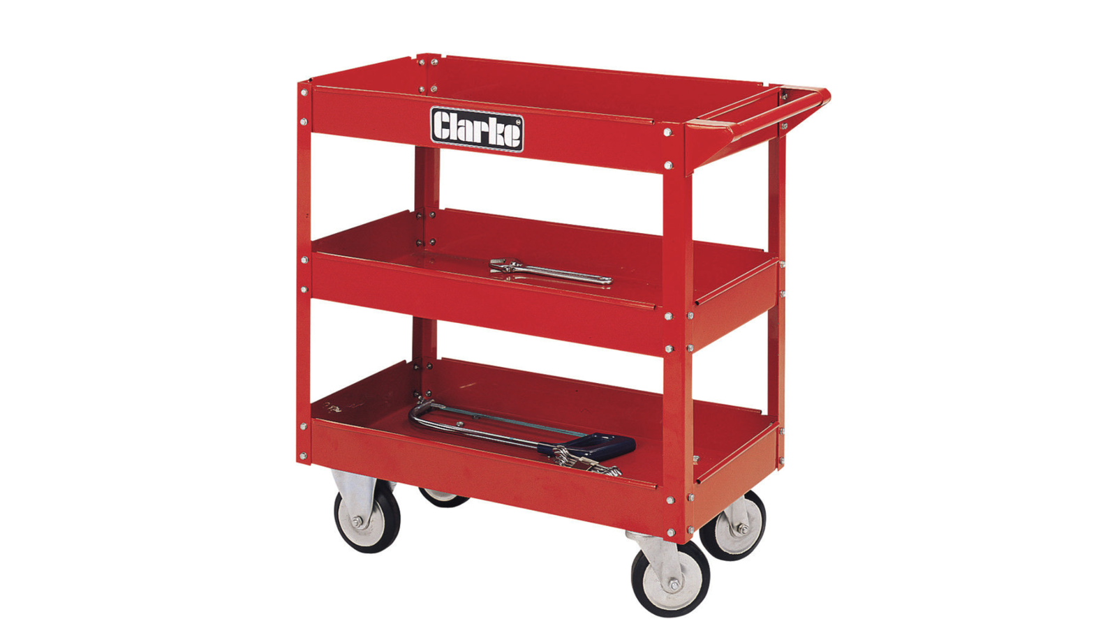 Clarke CTT5 3-Tier Service Trolley