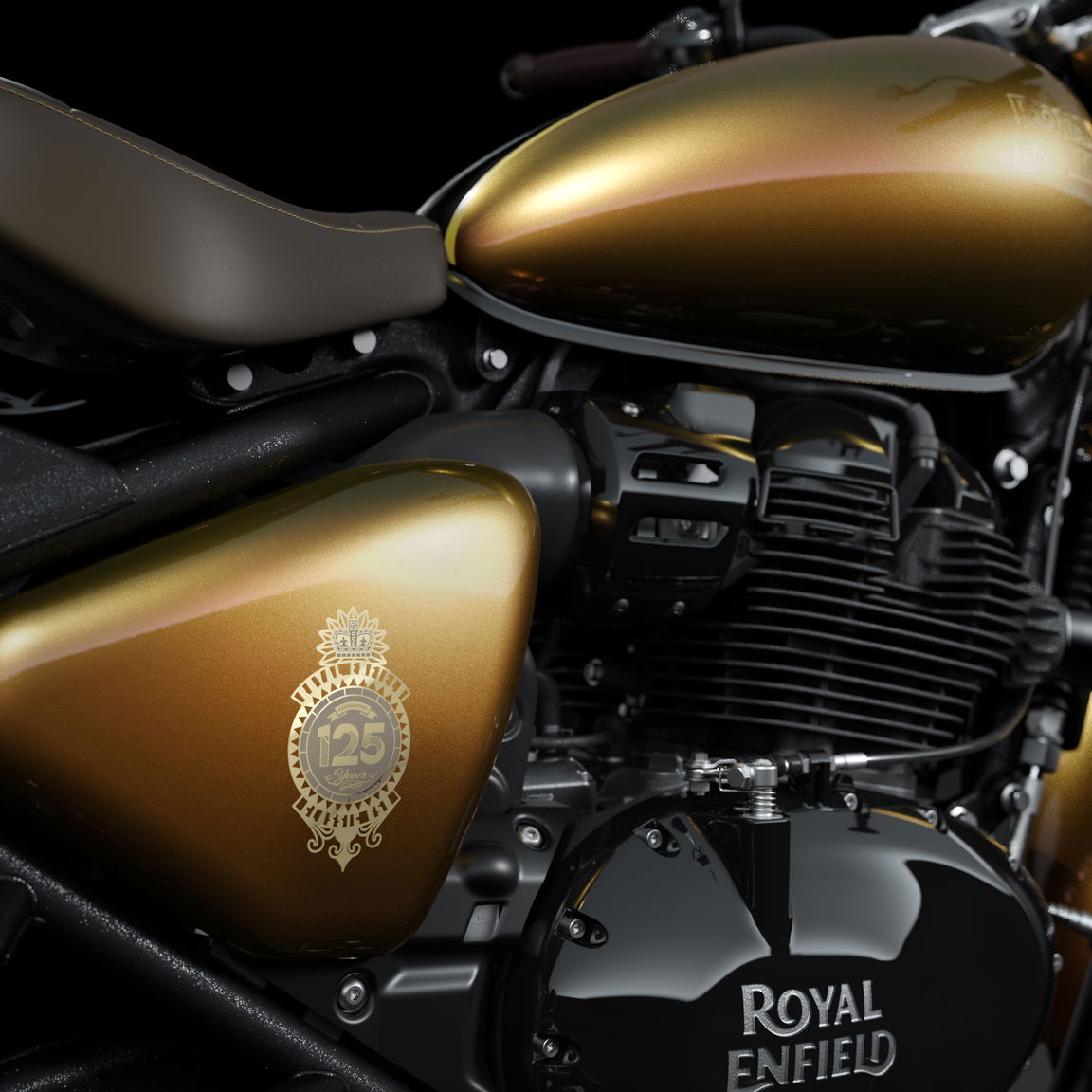 The Roylal Enfield Classic 650 125 year anniversary edition
