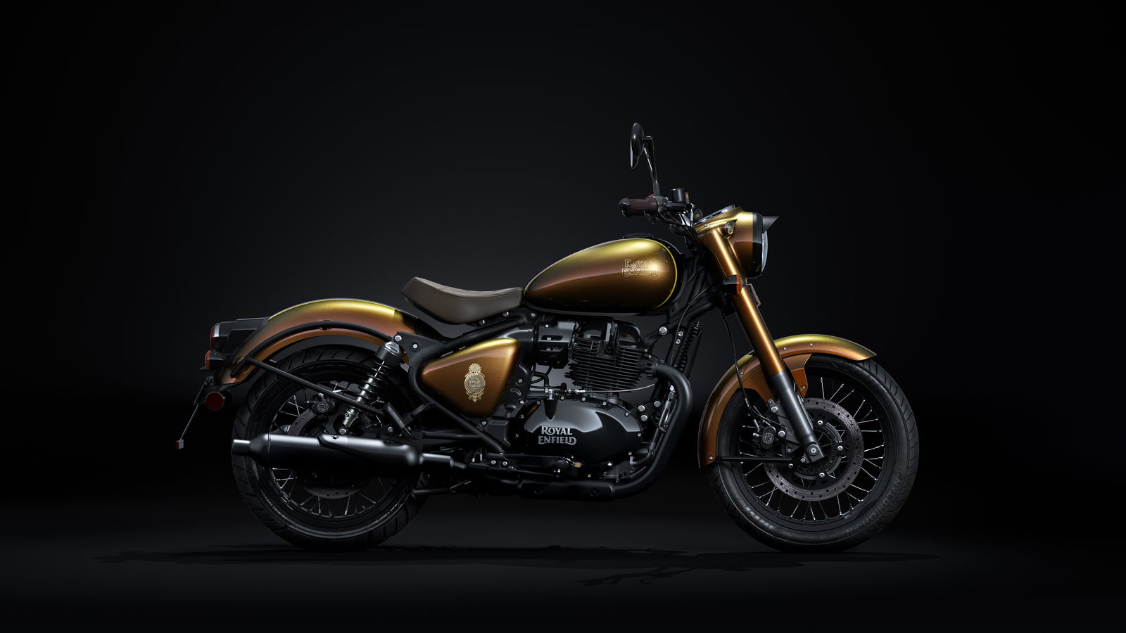 The Royal Enfield Classic 650 125 year anniversary edition